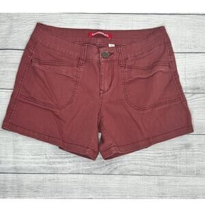 Unionbay Darcy 5 in Solid Casual Shorts Women 5/27W GUC